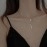 Double Layer Necklace For Women Girl Sparkling Clavicle Chain Choker New Fashion Jewelry Wedding Party Birthday Gift
