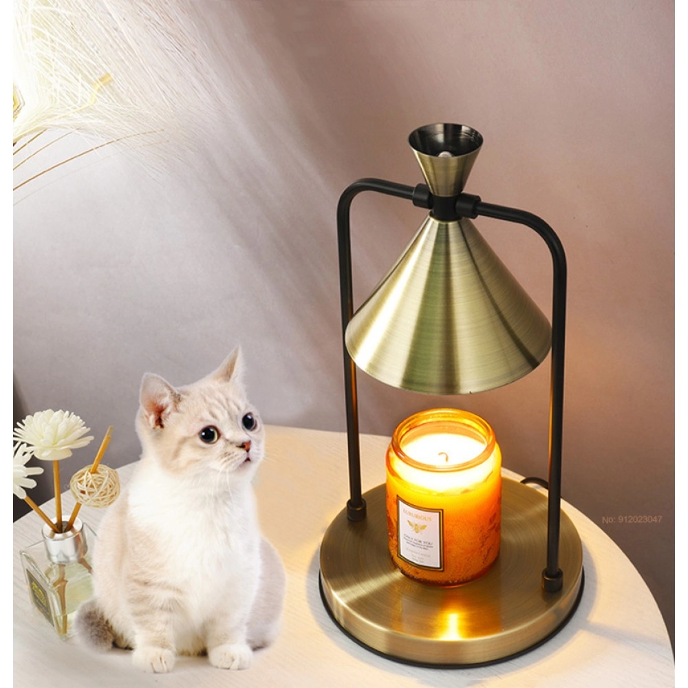 Candle Warmer Electric Wax Melt Lamp Lantern For Top-Down Candle Melting Waxing Burner Aromatherapy Lamp Table Lamp For Spa Club