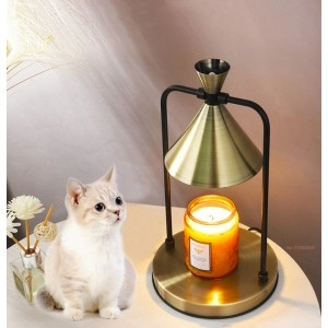 Candle Warmer Electric Wax Melt Lamp Lantern For Top-Down Candle Melting Waxing Burner Aromatherapy Lamp Table Lamp For Spa Club