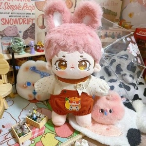 20cm IDol Doll Anime Plush Star Dolls Cute Stuffed Customization Figure Toys Cotton Baby Doll Plushies Toys Fans Collection Gift